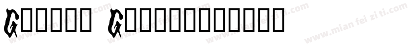 Glitch Goblin字体转换